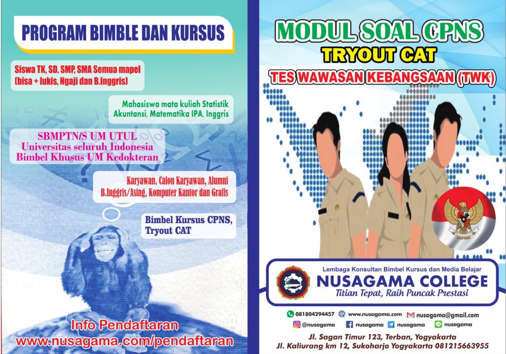 Modul dan Soal CAT PNS, Belajar dengan arah yang lebih